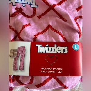 Aldi Valentine Twizzlers Pants & Shorts Pajama Set
